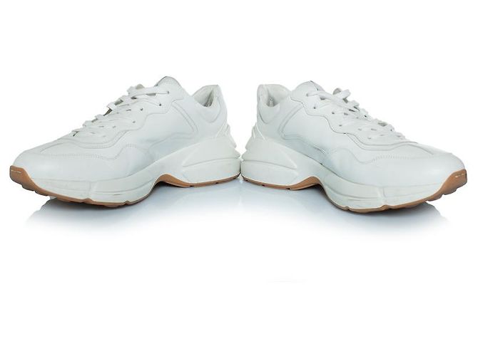 Sneakers Rhyton Gucci Worldwide Bianco - vista 6