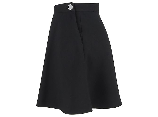 Falda mini A-Line Sandro en poliéster negro - vista 2