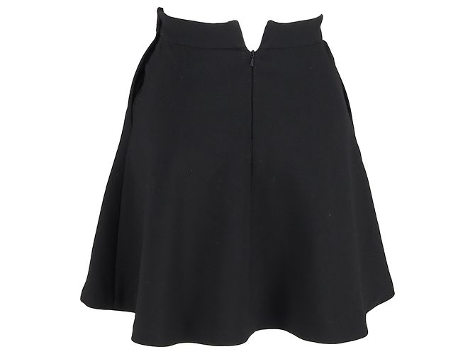 Falda mini A-Line Sandro en poliéster negro - vista 3