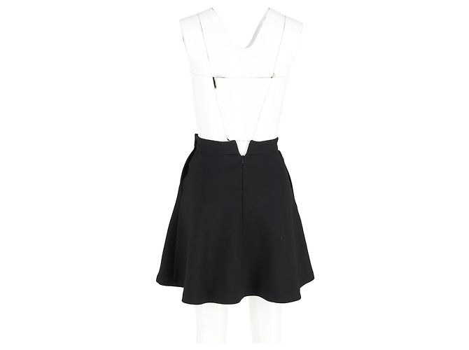 Falda mini A-Line Sandro en poliéster negro - vista 6