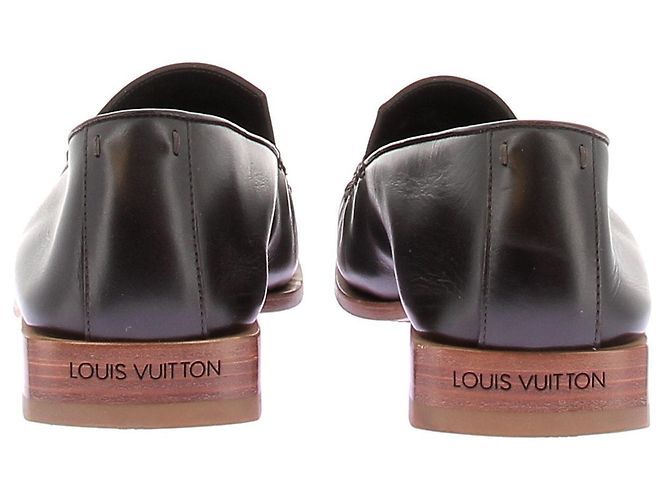 Sneaker Louis Vuitton in pelle nere e bianche Nero - vista 4