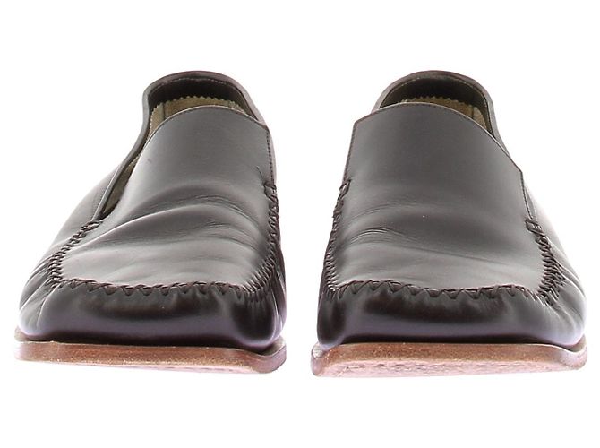 Sneaker Louis Vuitton in pelle nere e bianche Nero - vista 5