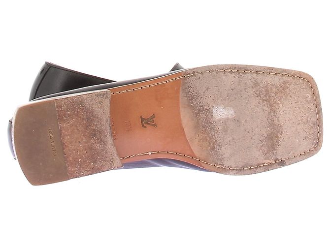 Sneaker Louis Vuitton in pelle nere e bianche Nero - vista 6