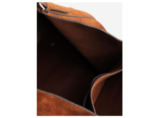 Totême Braune Wildleder-Tote mit Gürtel - Ansicht 5