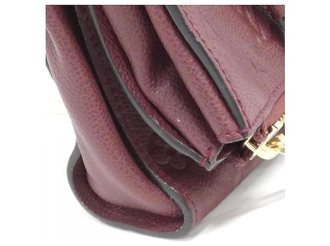 Borsa Louis Vuitton Monogram Empreinte Petillante Rosso - vista 6