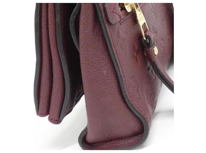 Borsa Louis Vuitton Monogram Empreinte Petillante Rosso - vista 8