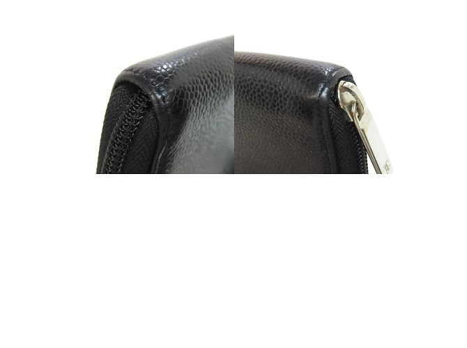 Chanel Coco Mark Lang Wallet Schwarz - Ansicht 10