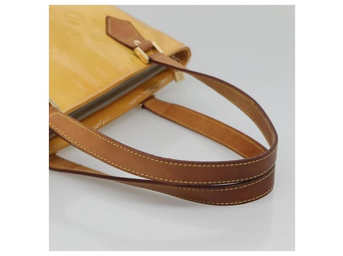 LOUIS VUITTON Monogram Vernis Houston Bolsa de Mão Cinza M91053 LV Auth bs24577 - view 7