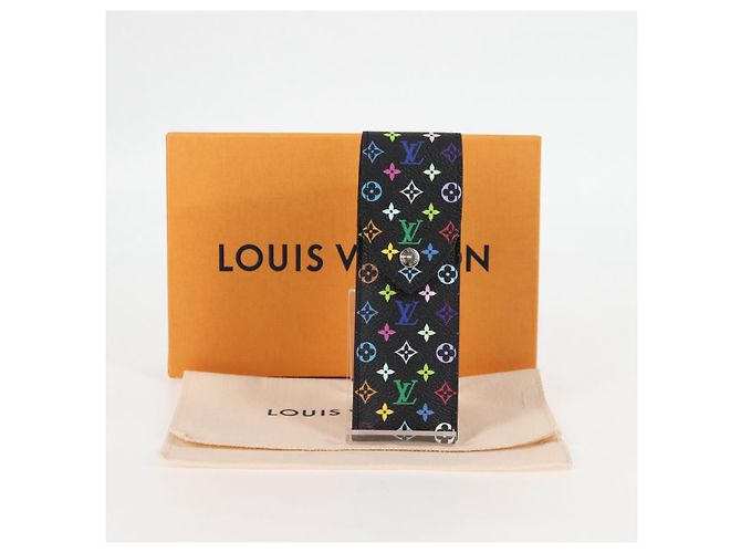 LOUIS VUITTON Monogramm Multicolor LVxTM Stiftetui Schwarz GI1312 LV Auth 117816SM - Ansicht 12