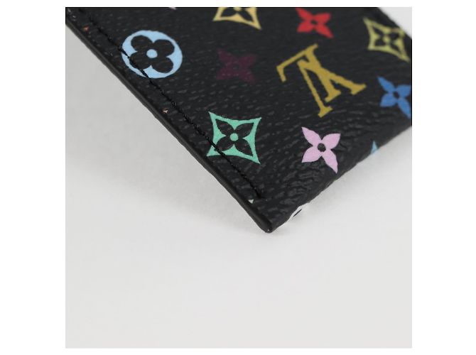 LOUIS VUITTON Monogramm Multicolor LVxTM Stiftetui Schwarz GI1312 LV Auth 117816SM - Ansicht 15