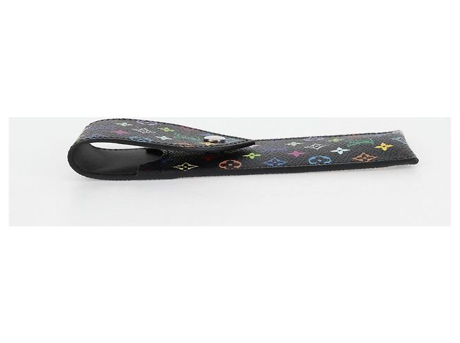 LOUIS VUITTON Monogramm Multicolor LVxTM Stiftetui Schwarz GI1312 LV Auth 117816SM - Ansicht 3