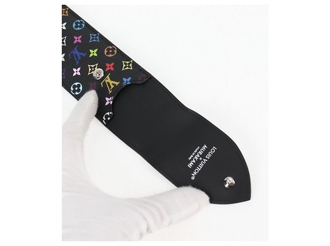 LOUIS VUITTON Monogramm Multicolor LVxTM Stiftetui Schwarz GI1312 LV Auth 117816SM - Ansicht 9