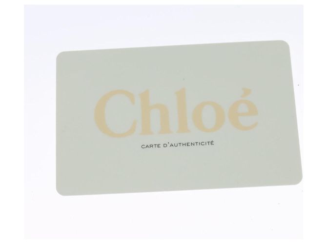 Chloé Borsa a Spalla Chloe Fay in Pelle Scamosciata Arancione Oro Auth sw537 D'oro - vista 11