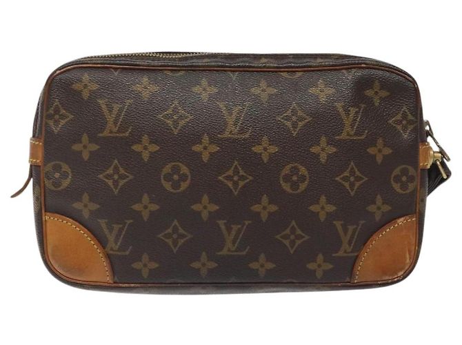 LOUIS VUITTON Monogram Marly Dragonne GM Borsa Clutch M51825 LV Auth 122560 Monogramma - vista 2