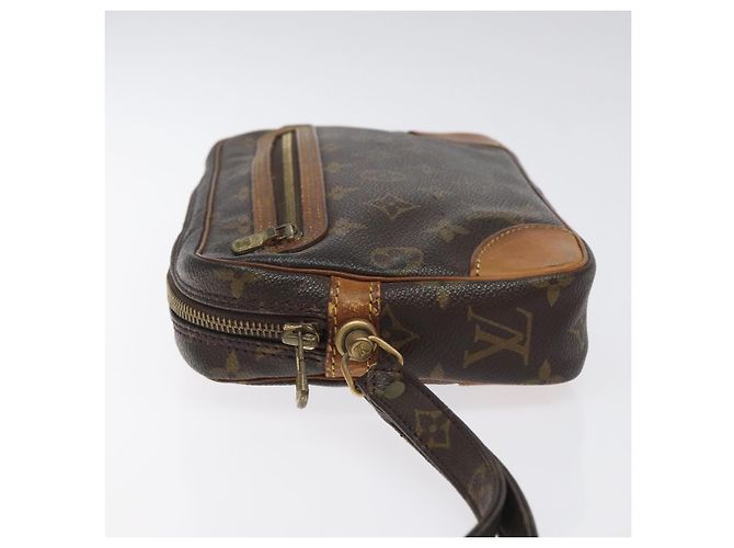 LOUIS VUITTON Monogram Marly Dragonne GM Borsa Clutch M51825 LV Auth 122560 Monogramma - vista 4