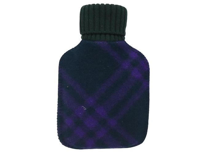 Burberry Nova Check Wärmflasche aus Baumwolle lila Auth bs25282 - Ansicht 13