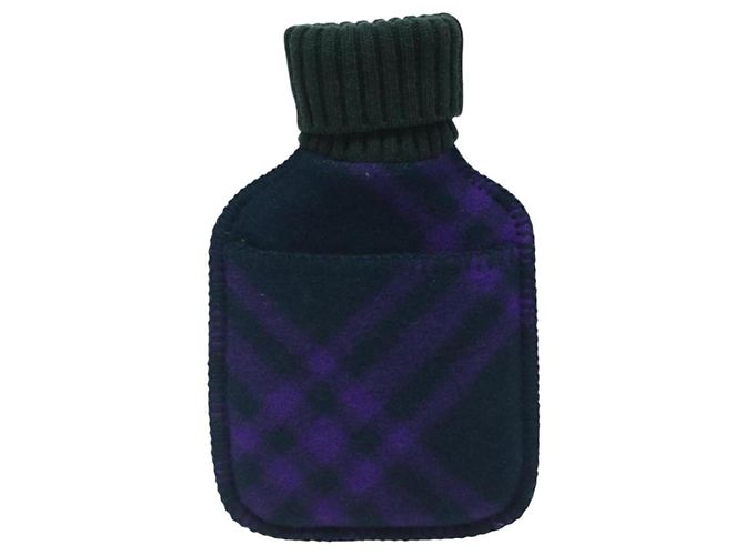 Burberry Nova Check Wärmflasche aus Baumwolle lila Auth bs25282 - Ansicht 2