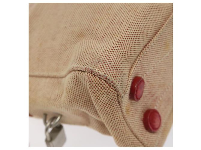 PRADA Handtasche aus rotem Silber-Canvas authentisch bs25015 - Ansicht 14