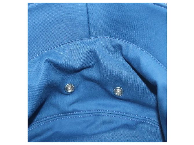 LOUIS VUITTON Cappello bucket in denim Monogram Blu M78772 LV Auth ki5688 - vista 8