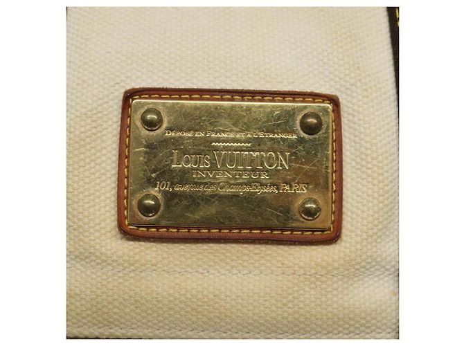 LOUIS VUITTON Antigua Buzzus PM Borsa a Spalla Beige Marrone M40042 LV Auth bs24988 - vista 18