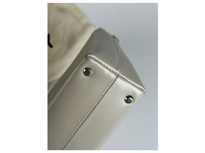 Vintage Givenchy 4G Leder Tasche Rey Grau - Ansicht 4