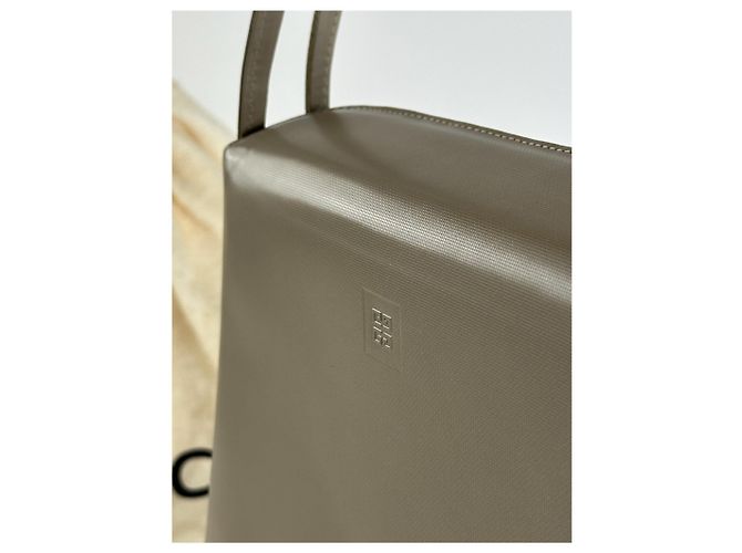 Vintage Givenchy 4G Leder Tasche Rey Grau - Ansicht 9