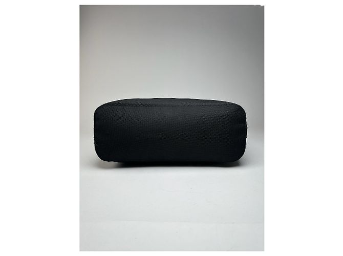 Céline Vintage Celine Canvas Lackleder Tasche schwarz - Ansicht 12