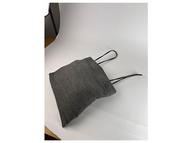 Vintage Issey Miyake Tasche grau bitte bitte - Ansicht 5