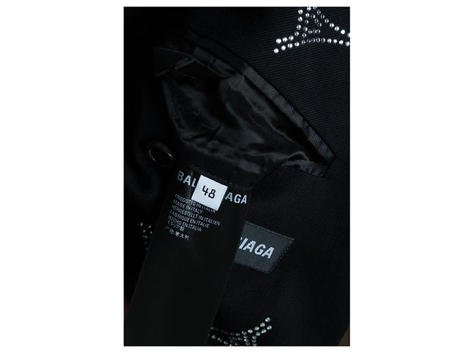 Balenciaga Blazer aus Kristall der Eiffelturm Schwarz - Ansicht 7