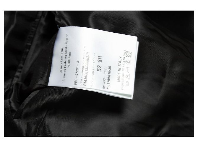 Lanvin, Blazer de terciopelo rojo Roja - vista 5