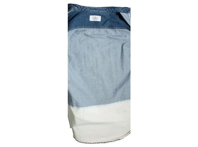 Givenchy, Bleach dipped denim shirt Blue - view 7