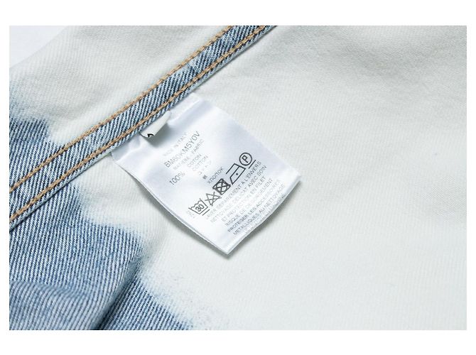 Givenchy, Bleach dipped denim shirt Blue - view 8