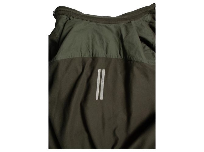Rick Owens, camicia overshirt verde Strobe FW22 - vista 6