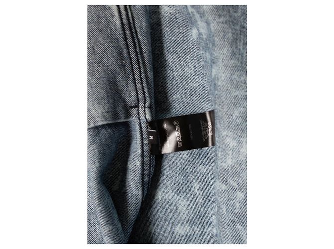 Autre Marque LGN Louis Gabriel Nouchi, Blau gewaschene Jeansjacke - Ansicht 7