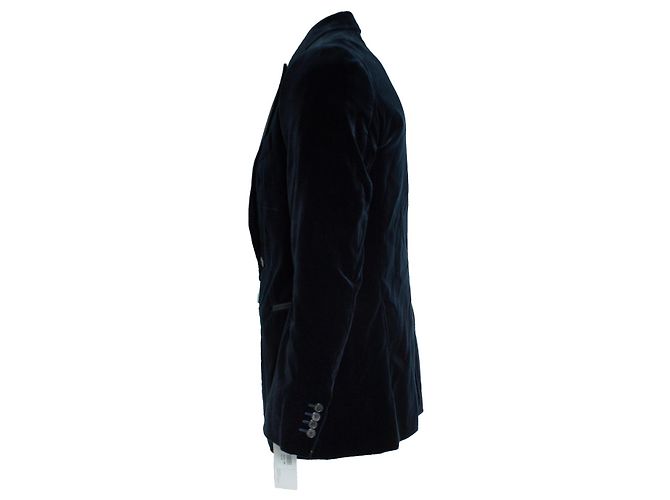 Navyblaues Samtblazer von Dries van Noten - Ansicht 2