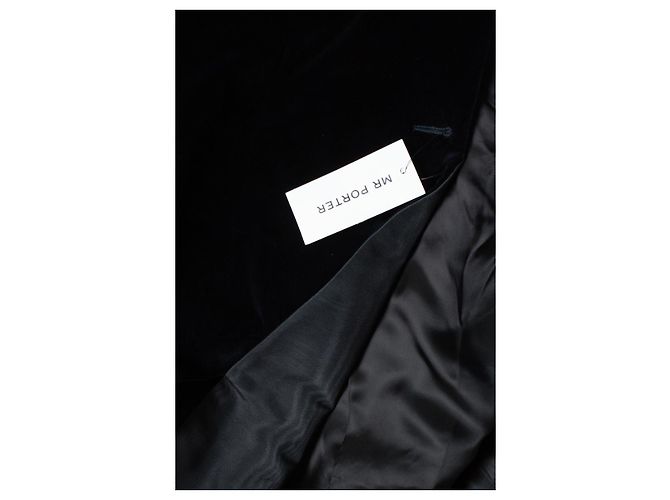 Navyblaues Samtblazer von Dries van Noten - Ansicht 8