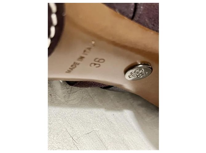 Gladiator-Sandalen mit hohem Absatz von Emilio Pucci Braun - Ansicht 6