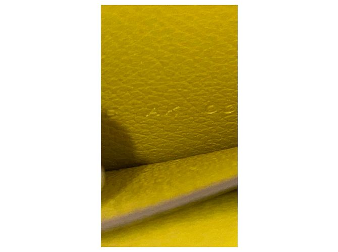 Constance Slim Hermès purse Yellow - view 11