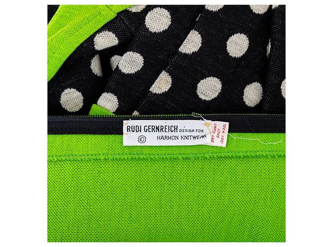 Autre Marque Wollkleid Rudi Gernreich Mehrfarben - Ansicht 11