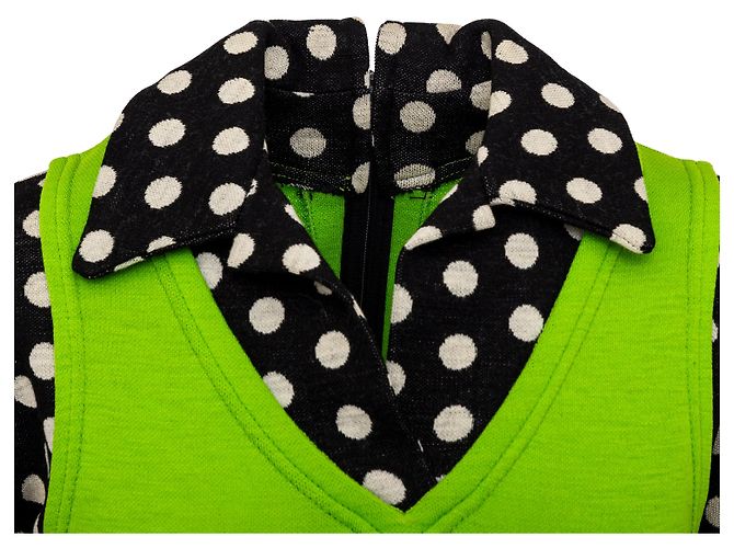 Autre Marque Wollkleid Rudi Gernreich Mehrfarben - Ansicht 7