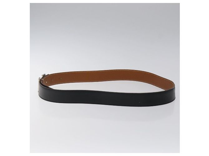 Hermès Cintura in pelle HERMES Constance 42,5"" nera Auth am8220 Nero - vista 3