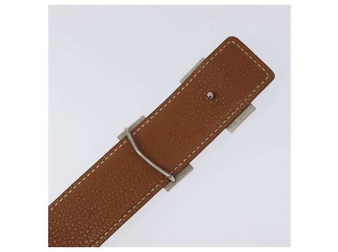Hermès Cintura in pelle HERMES Constance 42,5"" nera Auth am8220 Nero - vista 6