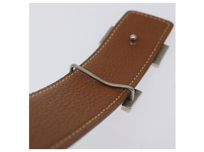 Hermès Cintura in pelle HERMES Constance 42,5"" nera Auth am8220 Nero - vista 7