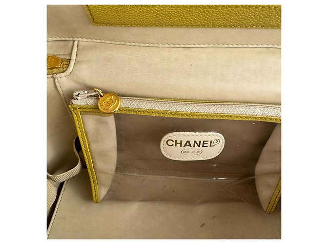 Chanel Vanity Schultertasche Vintage aus Kaviar - Ansicht 7