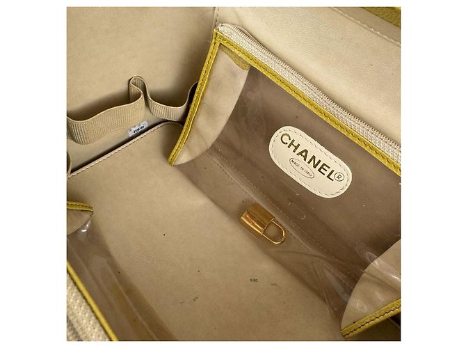 Chanel Vanity Schultertasche Vintage aus Kaviar - Ansicht 8