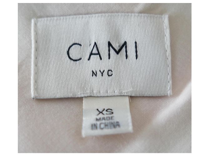 Autre Marque Vestido de seda con estampado pastel Cami NYC Rosa - vista 4