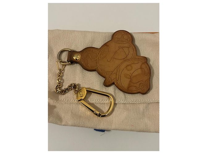 Llavero Louis Vuitton Panda Murakami Edición Limitada 2004 Camello - vista 6