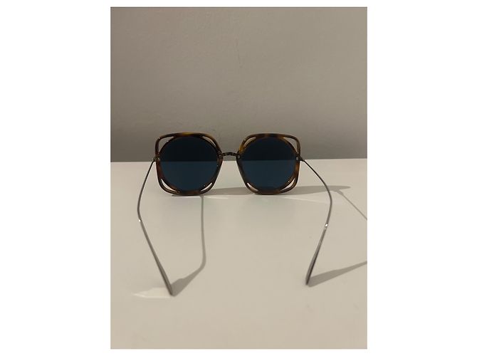 Gafas de sol Christian Dior Direction1 Marrón Carey Castaño - vista 2