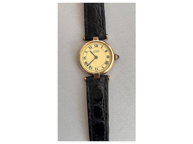 Cartier Vendôme Uhr Vermeil 24mm Golden - Ansicht 2