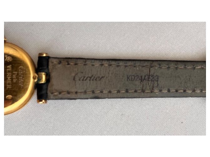 Cartier Vendôme Uhr Vermeil 24mm Golden - Ansicht 7